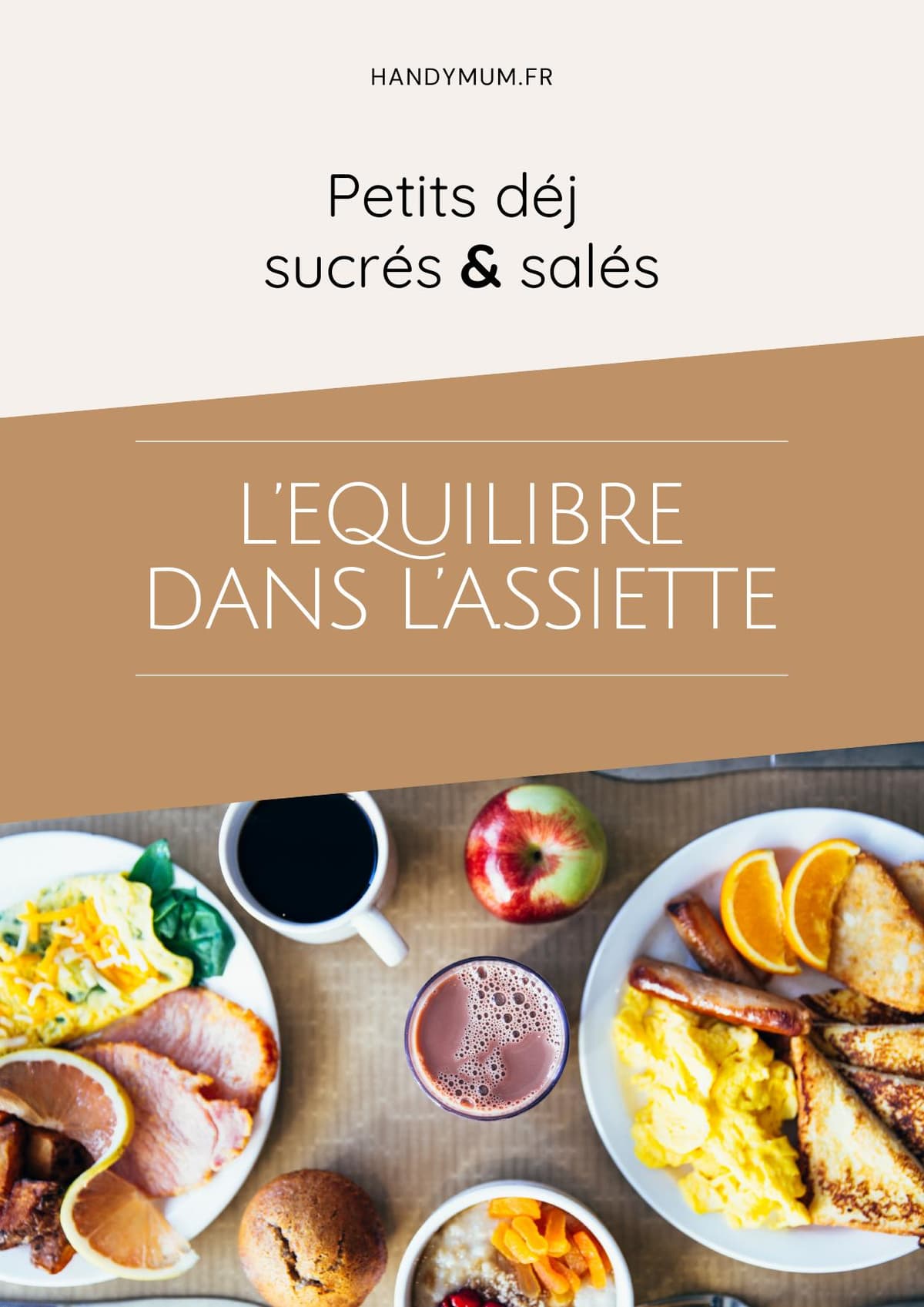 Couverture : E-Book – Petits déj sucrés & salés