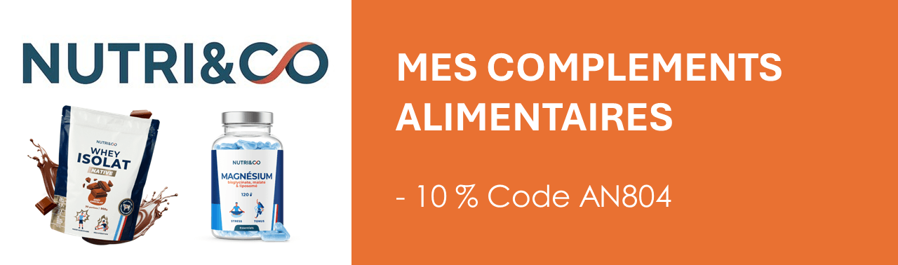 Mes compléments alimentaires -10% code AN804